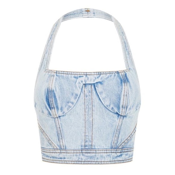 HERON PRESTON DENIM BRA - Picture 4 of 6